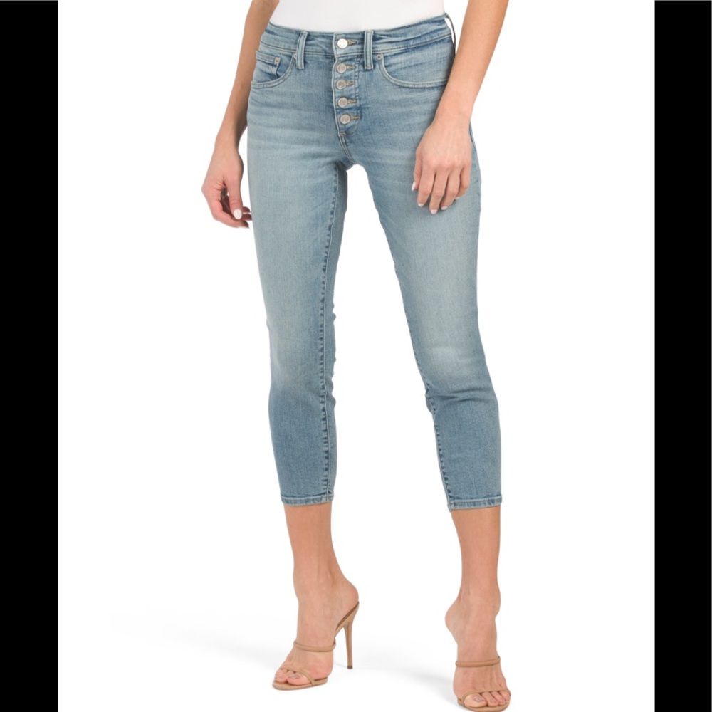 🌹HOST PICK🌹NWT Lucky Brand Bridgette High WaistedCropJeansSz8